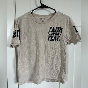 Faith Over Fear Tshirt